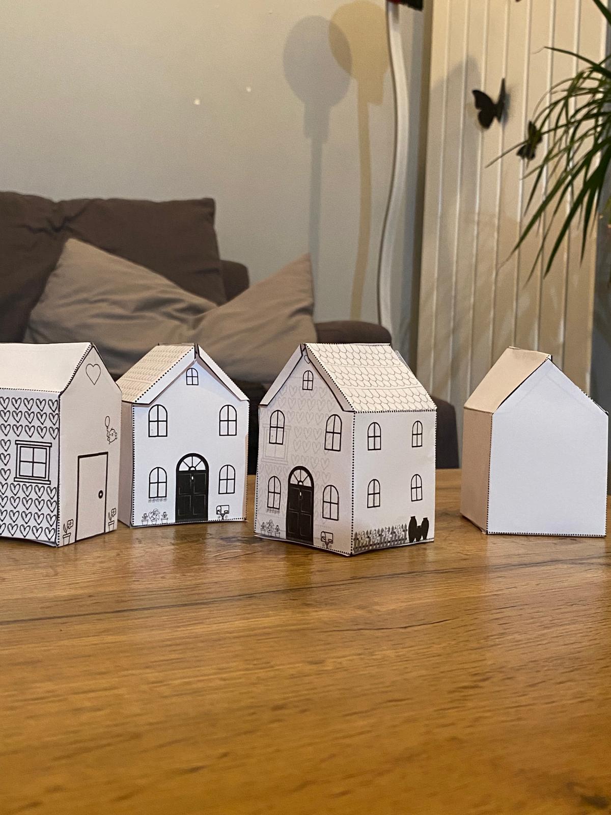 House Paper Craft - CraftieLittleThings