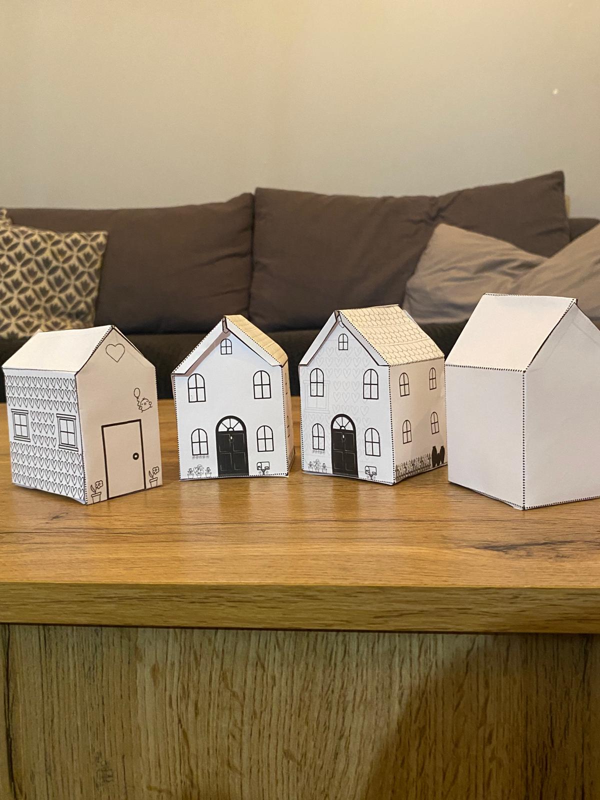 House Paper Craft - CraftieLittleThings